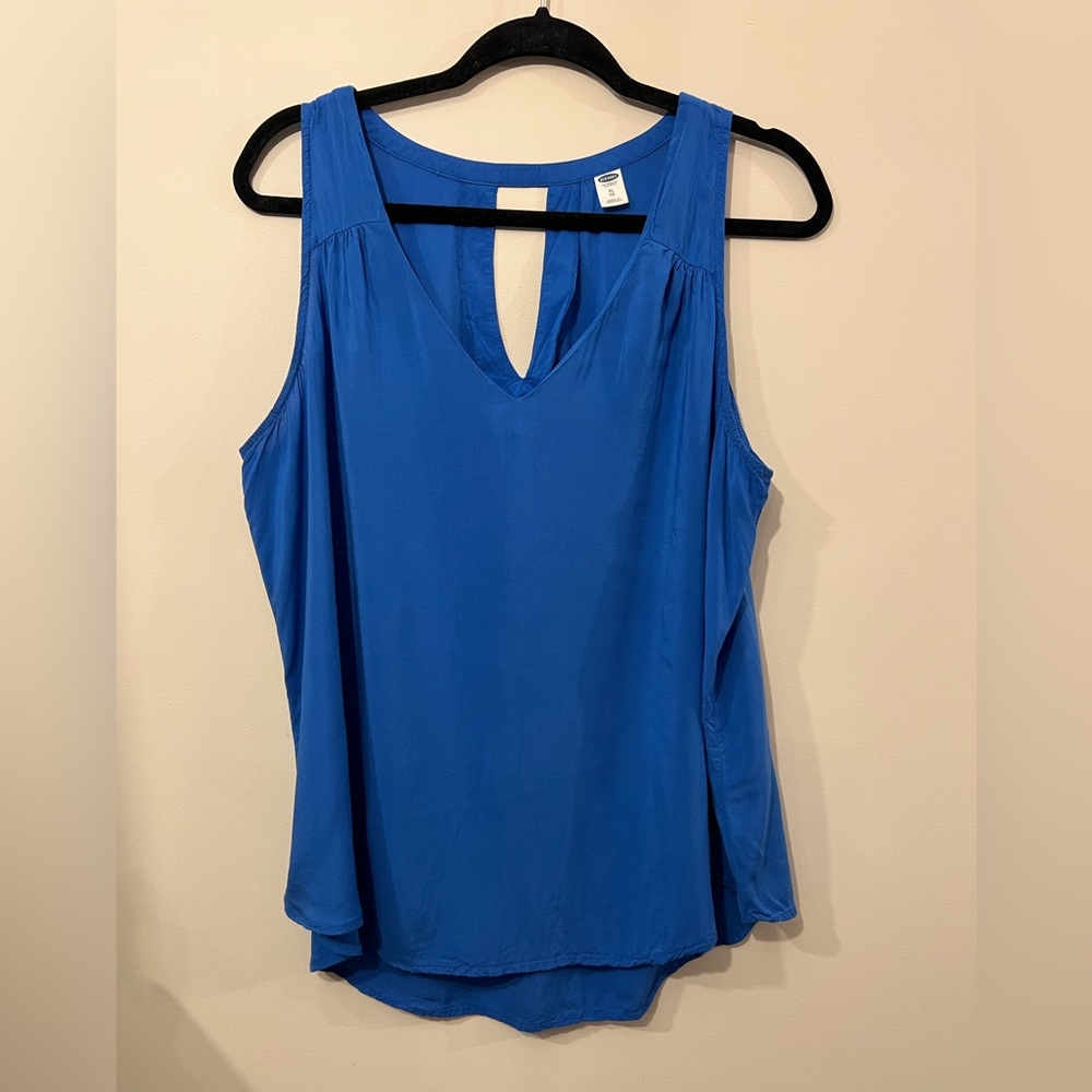 Old Navy Blue Sleeveless Women's Top